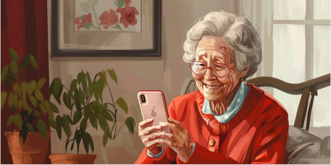 Cómo convertir rápidamente tu iPhone con iOS 17 en un teléfono para abuelas