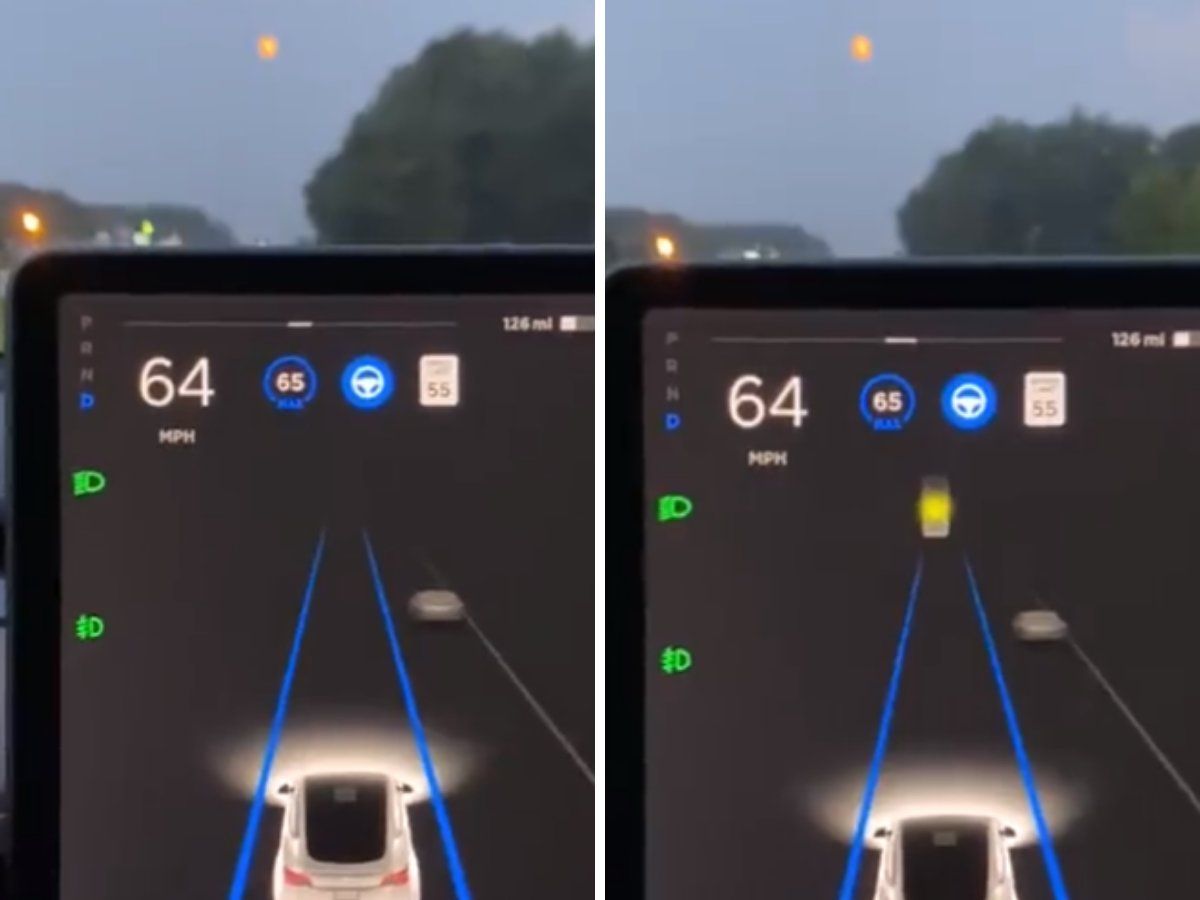 El piloto automático de Tesla confunde la luna con un semáforo