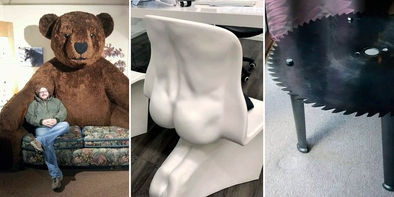 De lo gracioso a lo horrible: 15 ejemplos de muebles insólitos han aparecido en Internet