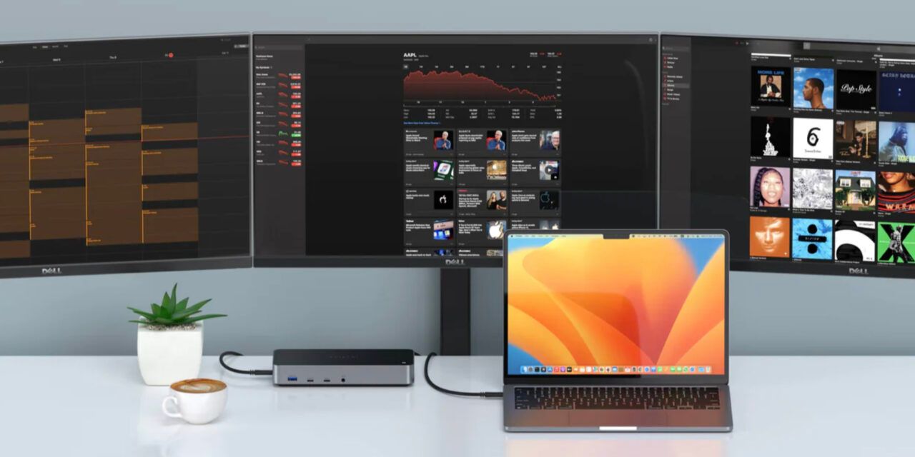 Satechi ha presentado la estación de acoplamiento 12 en 1 que conectará tres monitores 4K a cualquier Mac con Apple Silicon