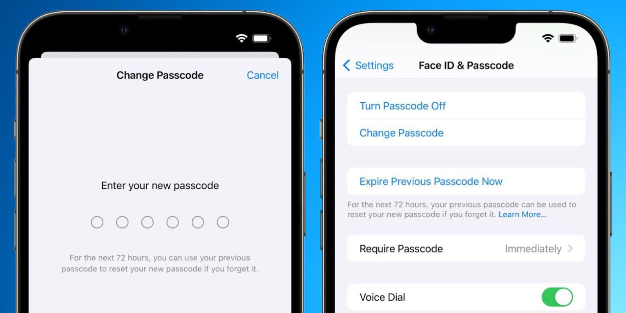 iOS 17 permitirá restablecer una contraseña olvidada sin ID de Apple