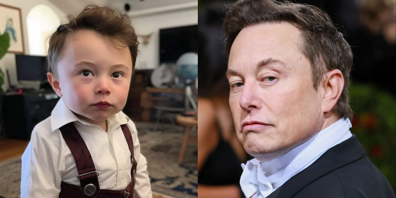 Un auténtico bebé jefe: la IA generó el bebé de Ilon Musk y su foto se hizo viral