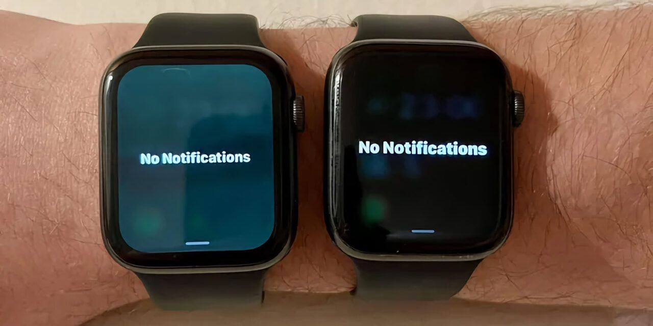 Algunas pantallas del Apple Watch se vuelven verdes con la actualización a watchOS 9.5