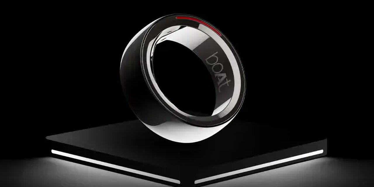 La empresa india boAt ha presentado un anillo inteligente. Registra la frecuencia cardíaca y la calidad del sueño