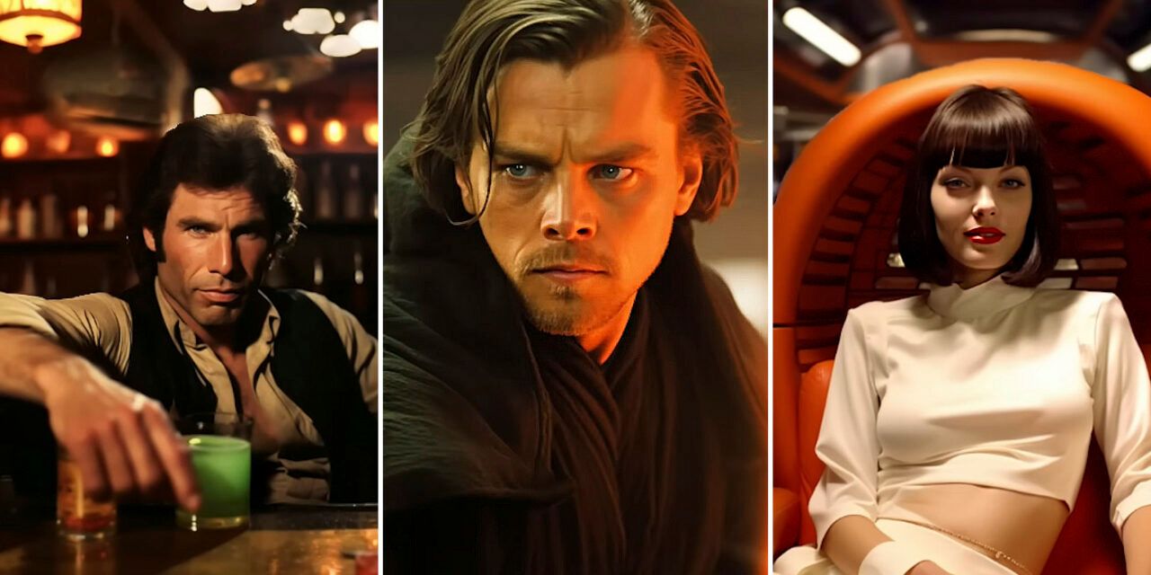 DiCaprio se convirtió en Jedi en 'Star Wars' de Tarantino: 10 disparos de la red neuronal