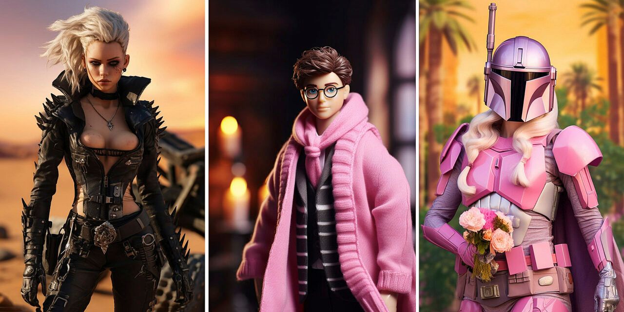 Barbie-Herald y Ken-Shrek: una red neuronal convierte personajes icónicos en juguetes