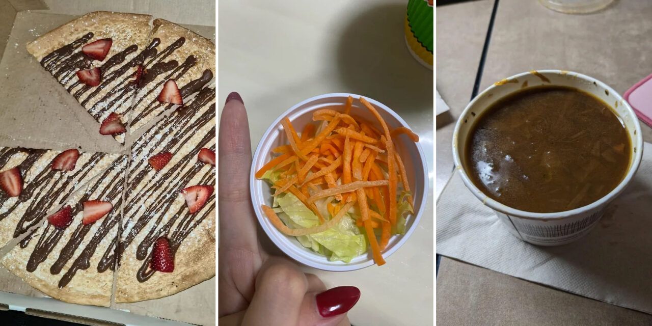 "Reí y luego lloré": 20 fotos de comida en menús y en la vida