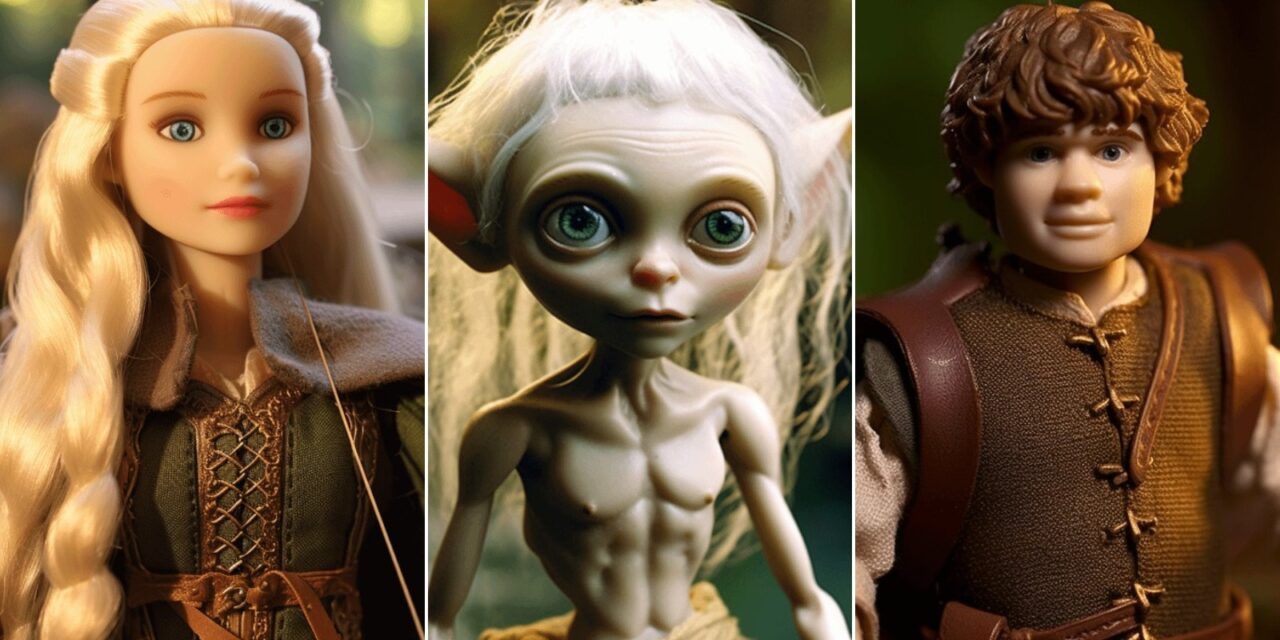 Una red neuronal convierte a los personajes de El Señor de los Anillos en muñecas Barbie: 15 imágenes