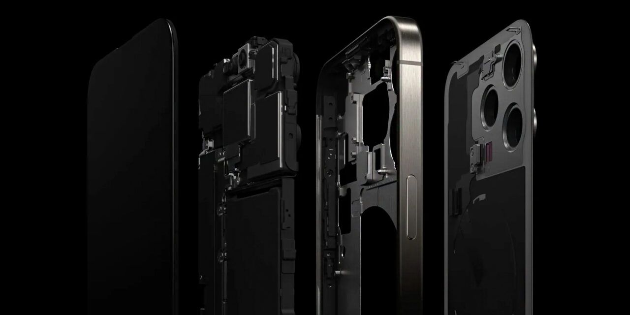 La carcasa rediseñada del iPhone 15 Pro ha reducido varias veces el coste de sustitución del cristal