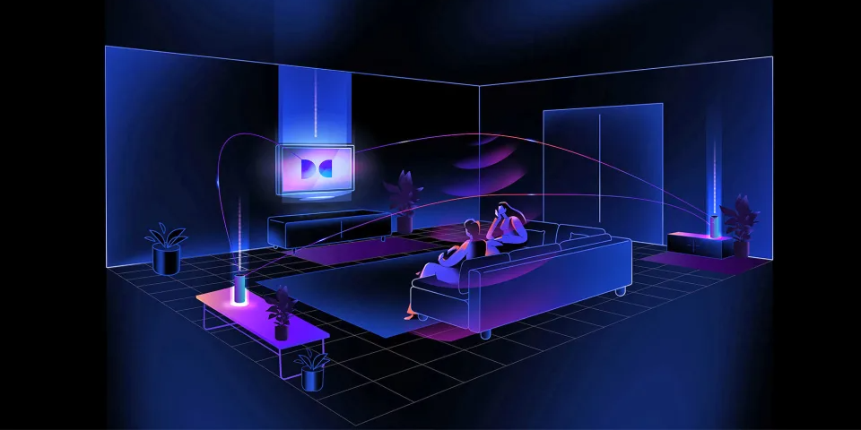 Dolby ha enseñado a los televisores a personalizar el sonido según la distribución de la habitación