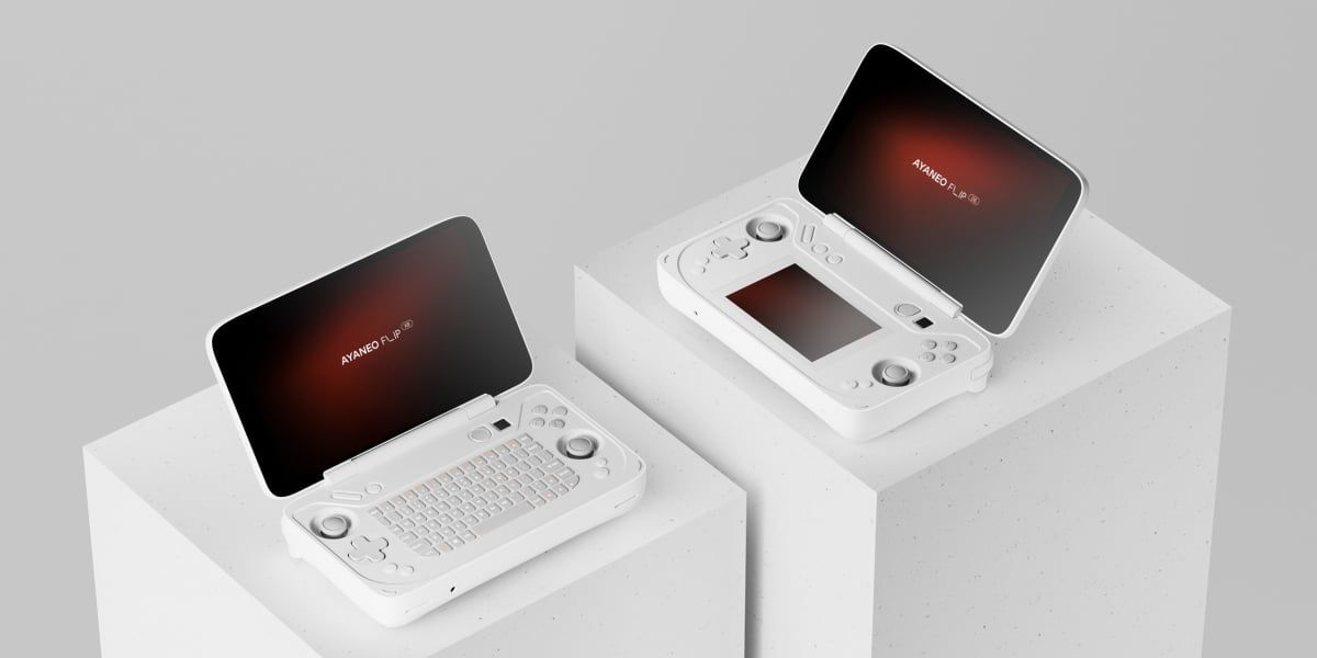 Ayaneo presenta la consola plegable Flip DS con dos pantallas