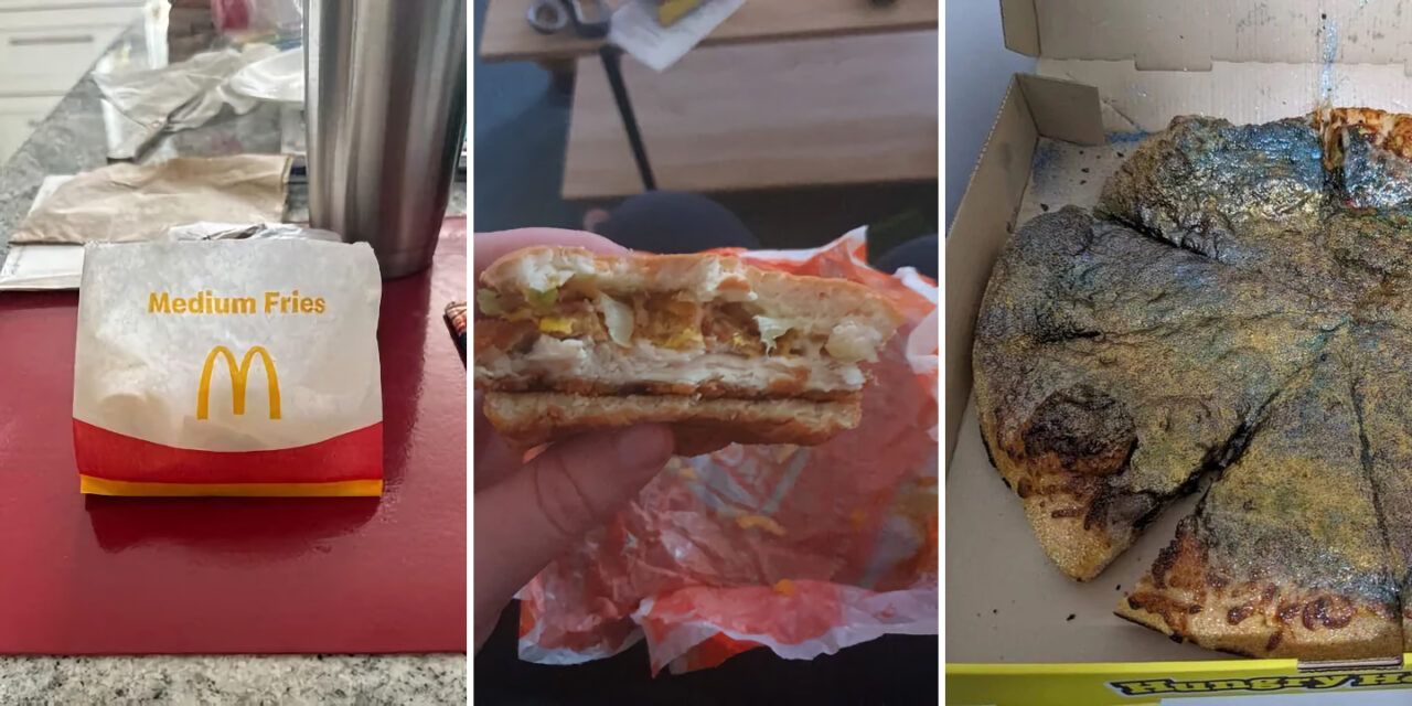 Expectativas frente a realidad: 15 fotos de comida rápida en los menús y en la vida