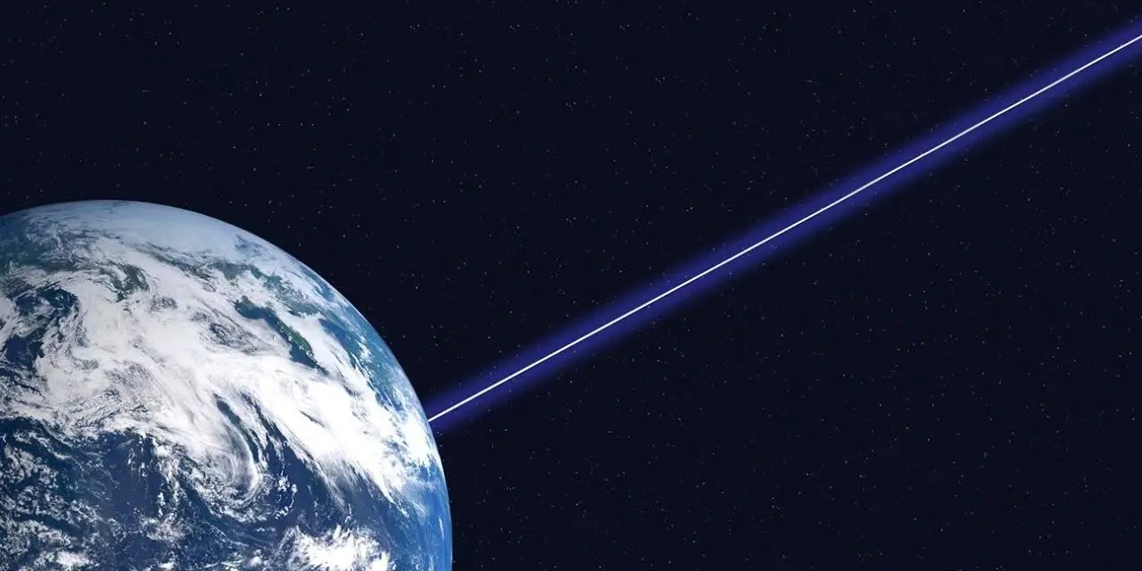 La Tierra recibió un mensaje láser a 16 millones de kilómetros.