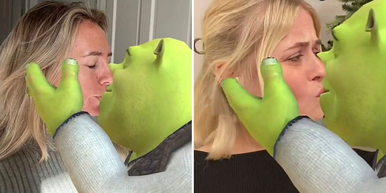 Shrek besa a todo el mundo: el nuevo filtro AR de TikTok con un ogro se ha hecho viral