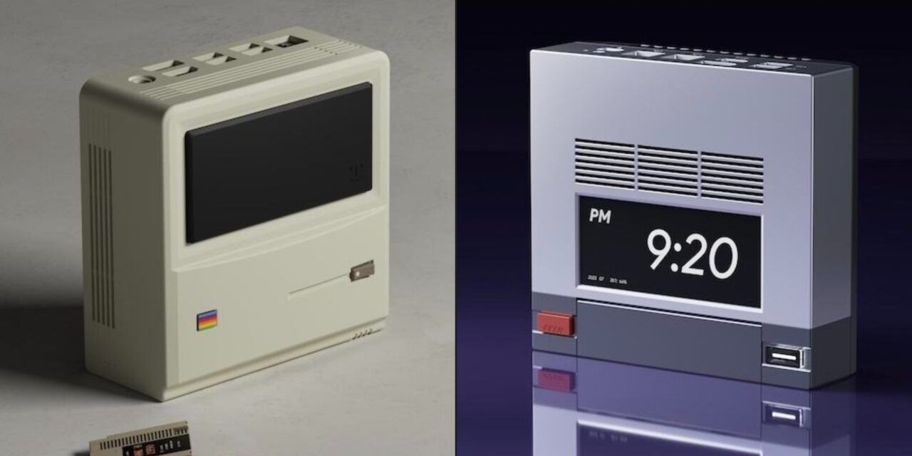 Ayaneo presentó los mini PC AM01 y AM02 al estilo de Apple Macintosh y NES