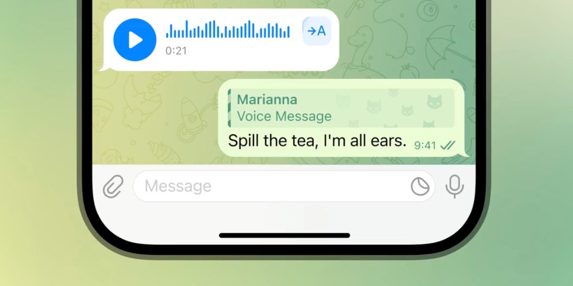 Telegram 10.3 ya está disponible: canales similares, transcripciones de audio para todos y más
