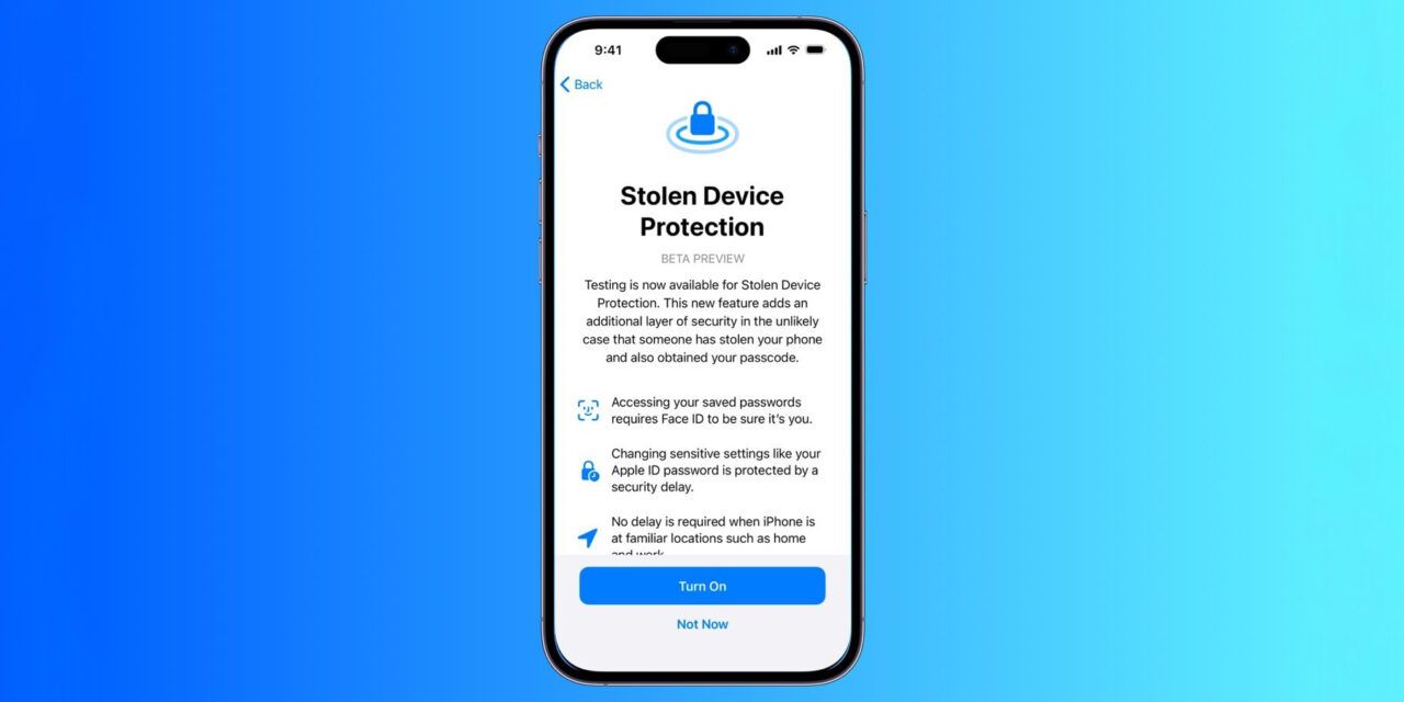 Se añadirá al iPhone una nueva protección contra pérdidas y robos