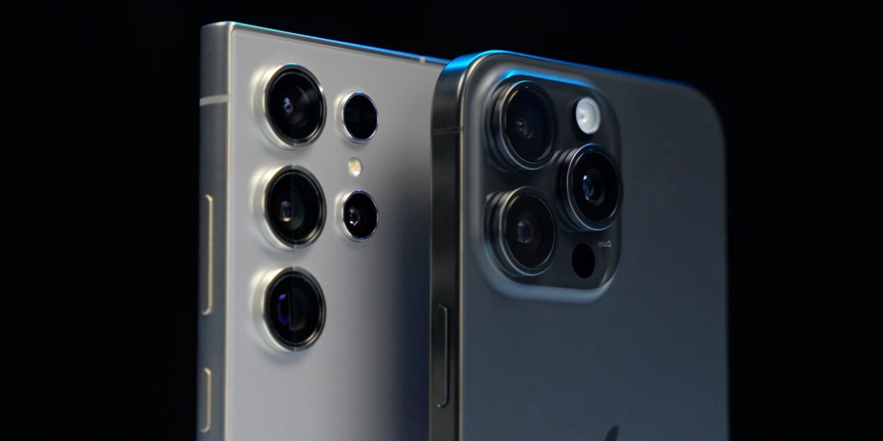 Comparación en vídeo de la duración de la batería del iPhone 15 Pro Max y el Galaxy S24 Ultra