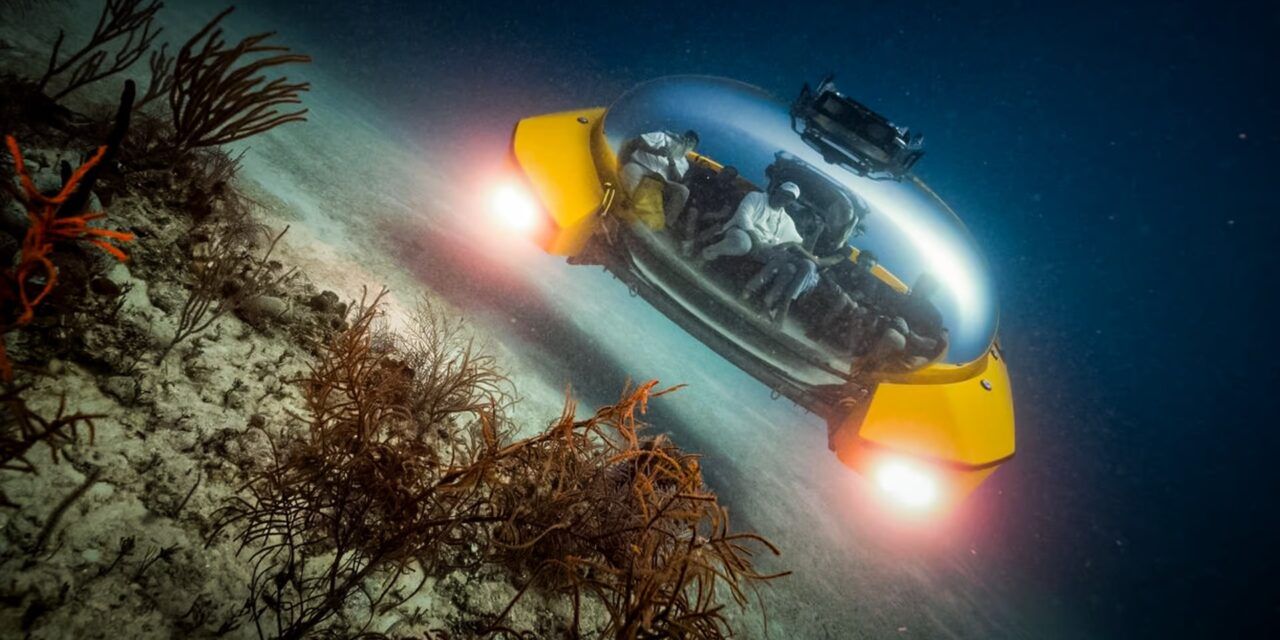 Triton Submarines presenta un "submarino burbuja" transparente para navegar cerca del fondo marino