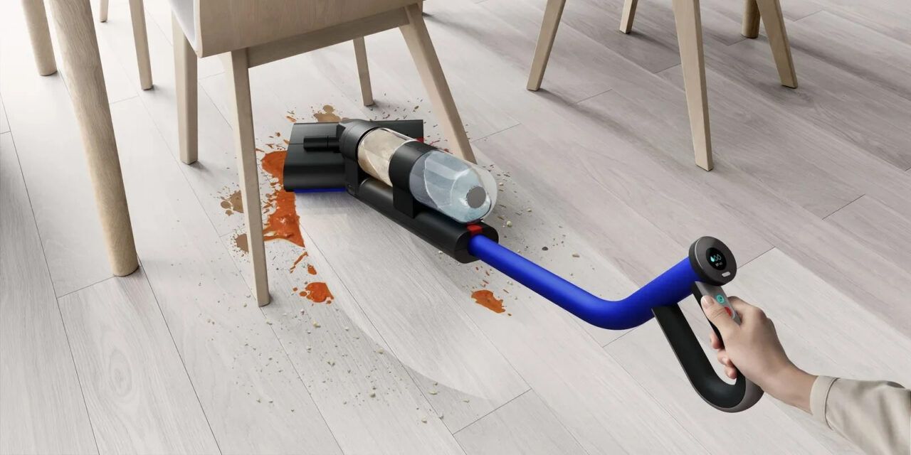 Dyson presenta la mopa autolimpiable WashG1 para todo uso