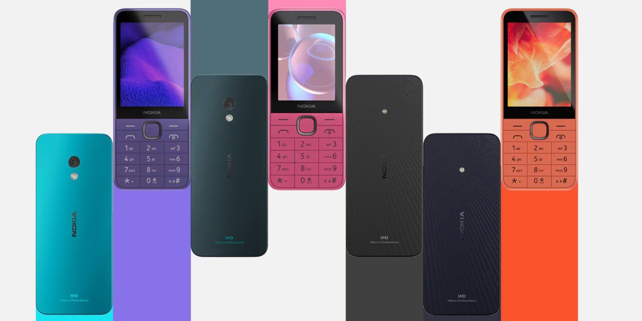 Con radio FM, 4G y serpiente: HMD presenta tres nuevos teléfonos Nokia con botón