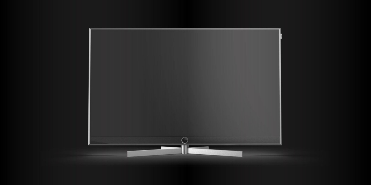 Loewe presenta un televisor Stellar con cuerpo de hormigón y 4K