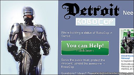 El mundo real quiere a RoboCop.... y es loocos que estan..!!!