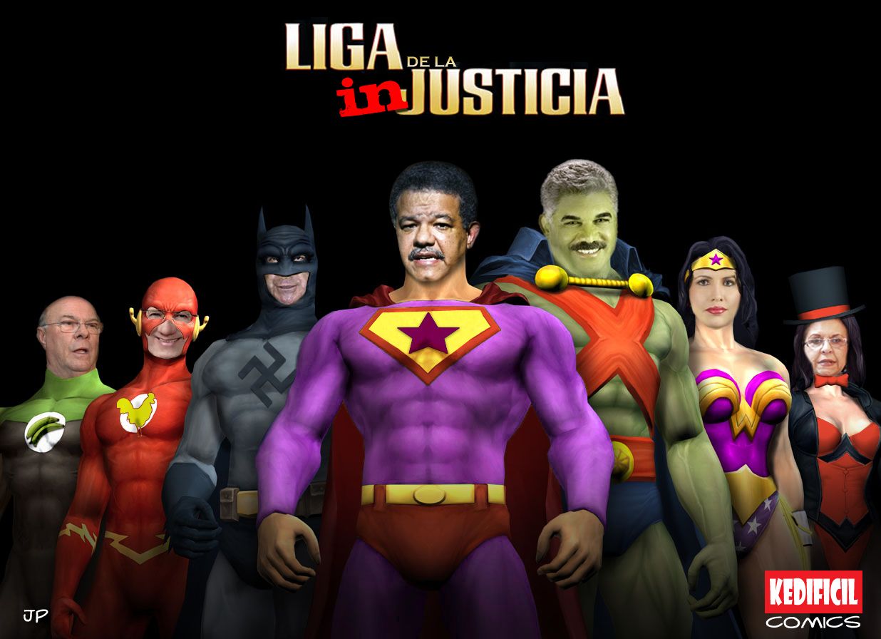Nuevo Comics - La Liga De La Injusticia....!! curate y abre los ojos!!