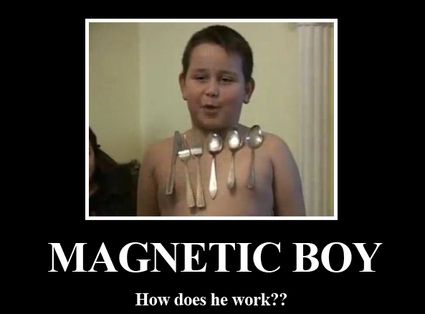 Video. el Niño Magnetico (imanboy)..!!