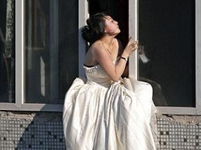 Fotos: La novia intenta suicidarse