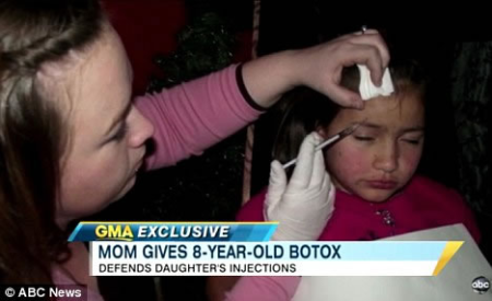 Mujer que Inyectó Botox a su hija dijo que fue un Montage