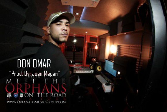  Don Omar junto al Dj español Juan Magan