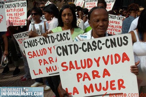 Feministas dominicanas denuncian el asesinato de 36 mujeres en este año