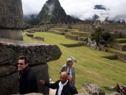 Jim Carrey de paseo recorre Machu Picchu