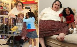 Su hija le ayuda a ser la mas gorda del mundo