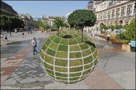 Una increíble ilusión óptica en las calles de París