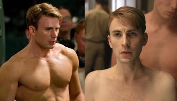 La transformación del Capitán America