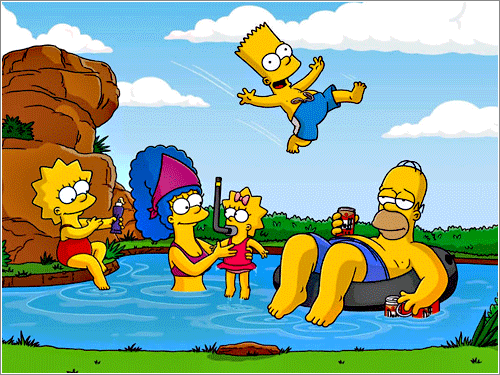 Los Simpsons en peligro de extinción