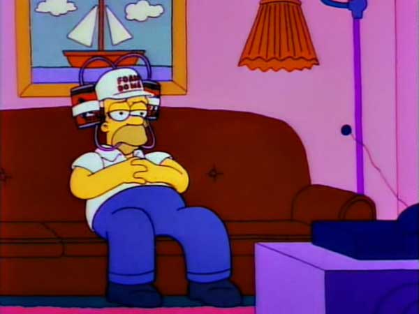 Los Simpsons hacen desafío con maraton de 3 días y medio