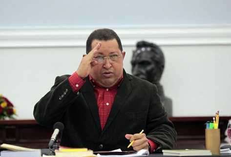 Hugo Chavez viaja hoy a Cuba